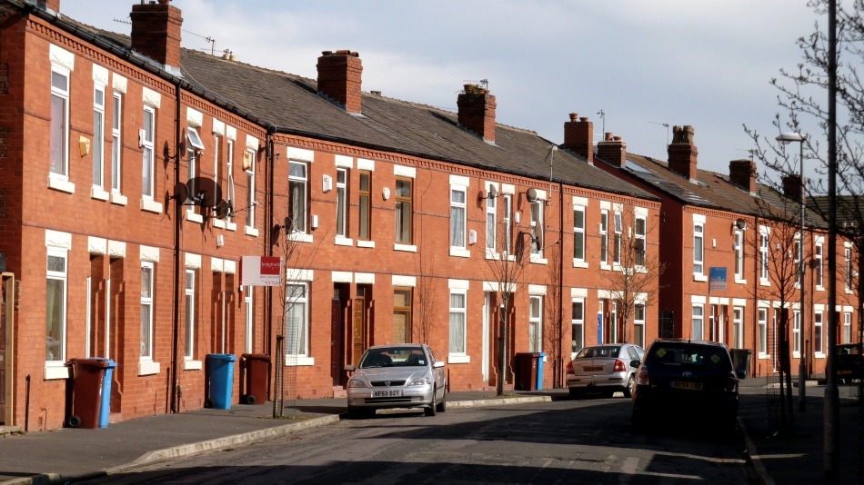 Row of Houses Landlord row of houses england local roofers