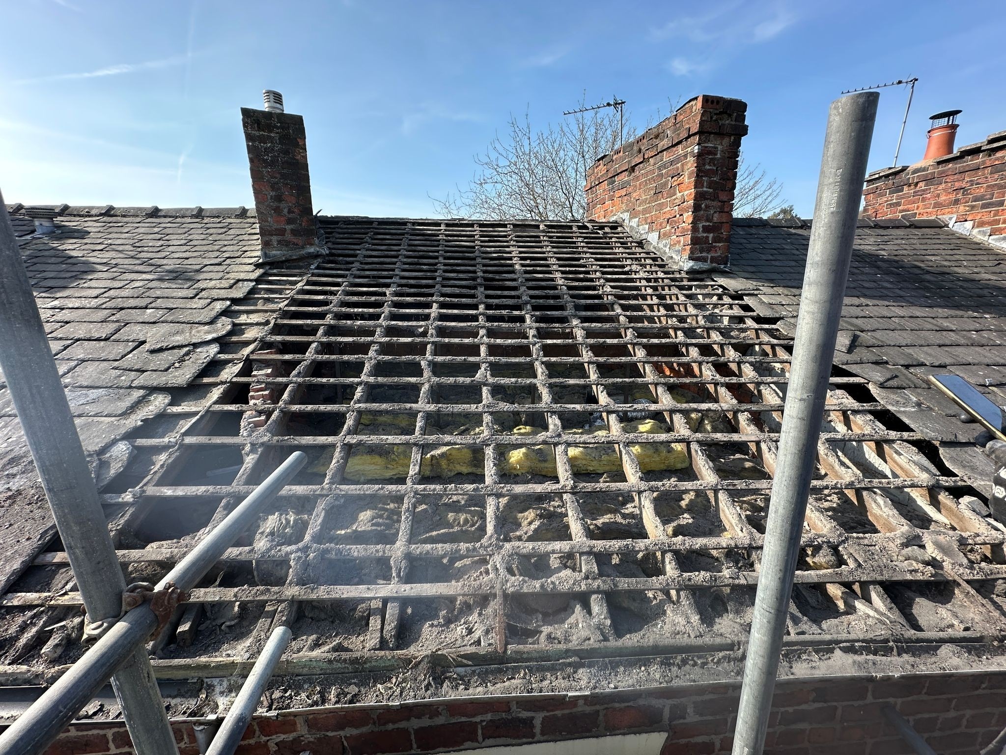 Slate Roof Before slate roof before