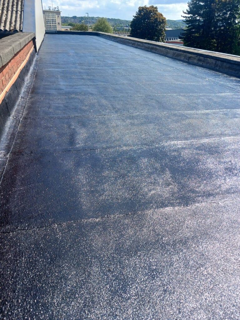 liquid rubber commercial roof 5